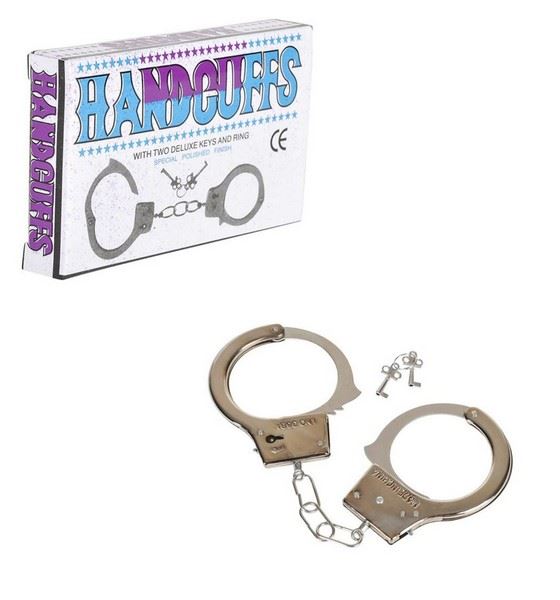 TR12724 Steel Handcuffs with keys